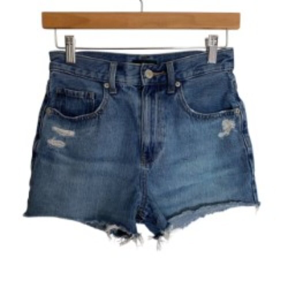 Uniqlo High Rise Denim Shorts 24